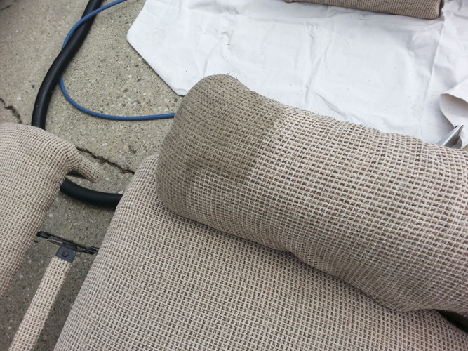 Real carpet cleaning result in Aurora IL by Royal Treatment