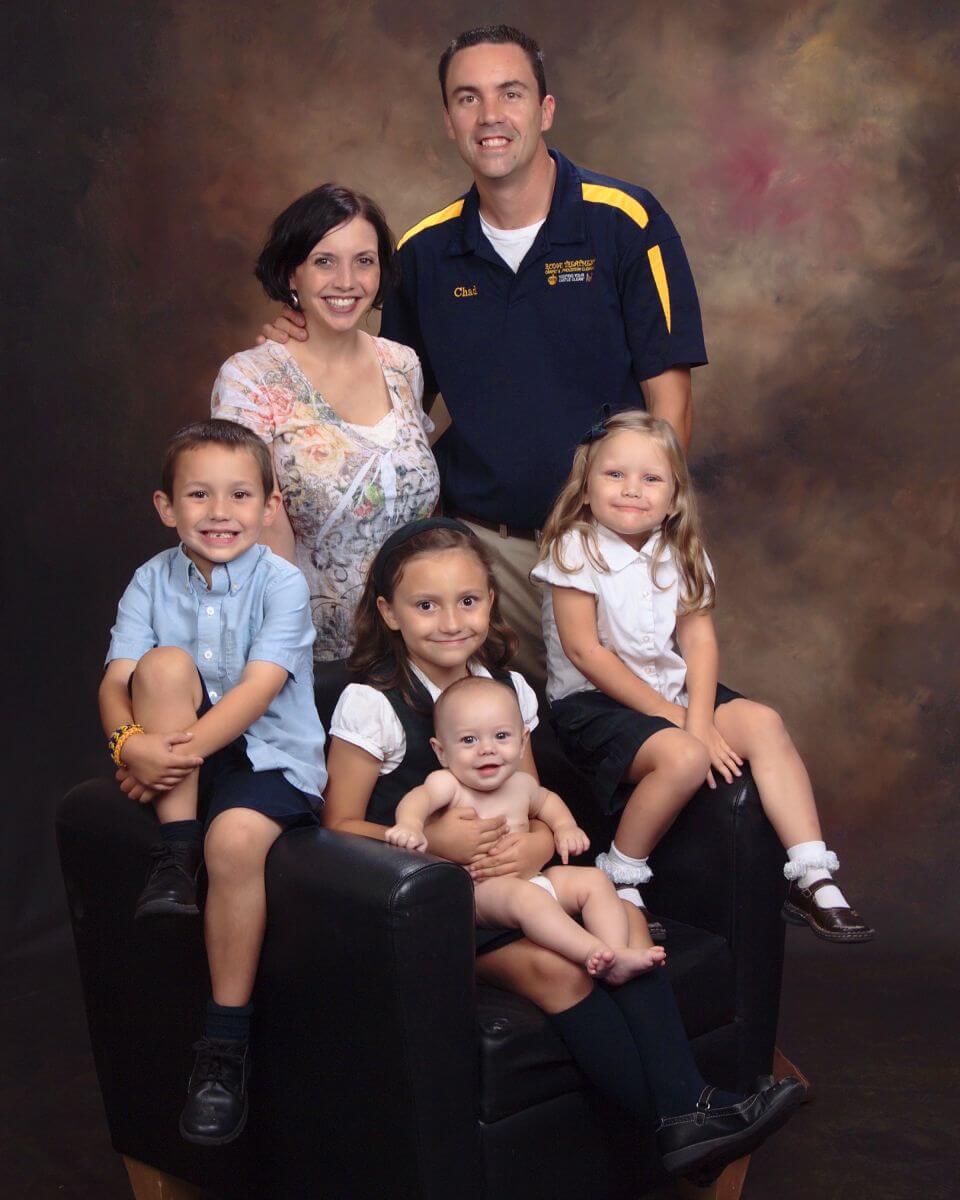 Chad Hefke and family — Royal Treatment Carpet & Upholstery Cleaning, Aurora IL